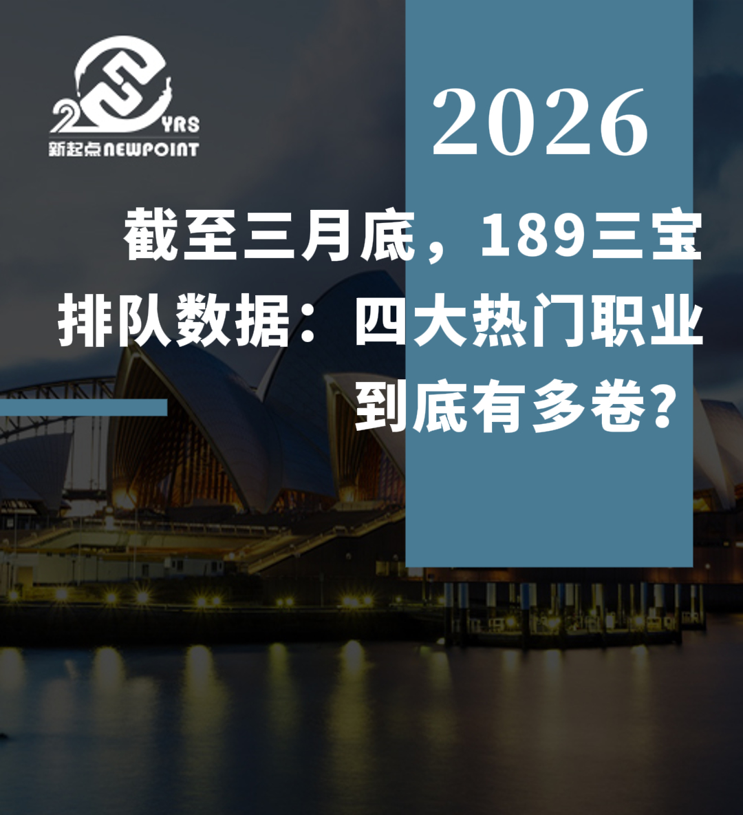 【技术移民】截至三月底，189三宝排队数据：四大热门职业到底有多卷？